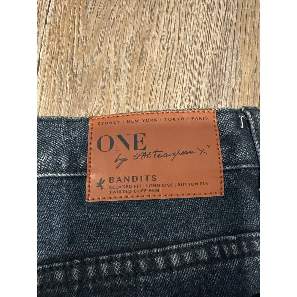 One Teaspoon Women’s Bandits Denim Shorts Size 30